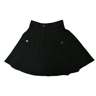 Юбка школьная Colabear 188024 чёрный 01